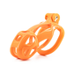 Cobra Orange Chastity Cage - Standard