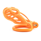 Cobra Orange Chastity Cage - Standard