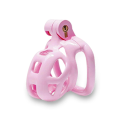 Cobra Pink Chastity Cage - Nub