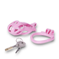 Cobra Pink Chastity Cage - Standard