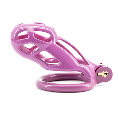 Cobra Purple Chastity Cage - Standard