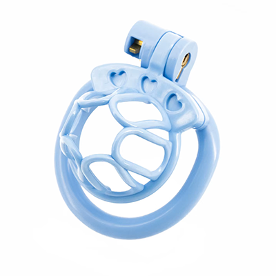 Cupid Chastity Cage - Blue