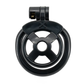 Denial Flat Chastity Cage - Black