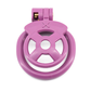 Denial Flat Chastity Cage - Purple