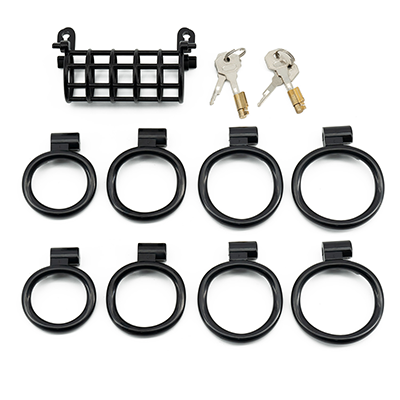 Dock & Lock Chastity Cage - Black