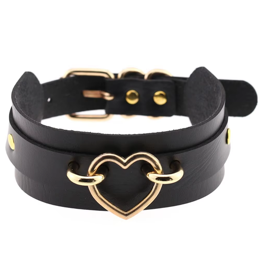 Heart of Gold Choker