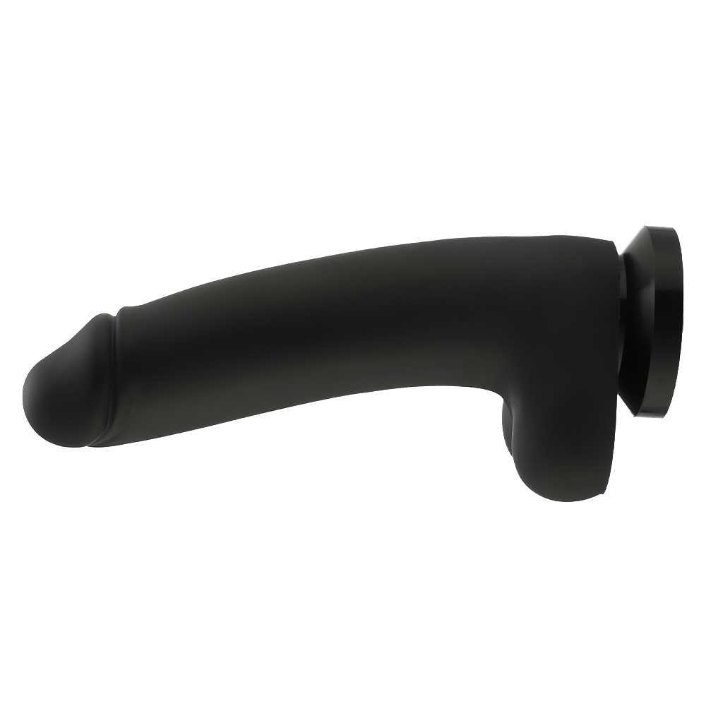 Hismith Big Black 8 Inch Dildo - Classic