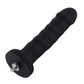 Hismith Black 6 Inch Dildo - Ribbed