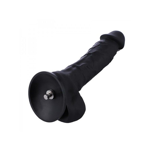 Hismith Black 6 Inch Dildo - Flexible