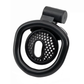Honeycomb Black Chastity Cage - Inverted