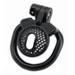 Honeycomb Black Chastity Cage - Micro
