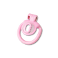 Honeycomb Pink Chastity Cage - Micro
