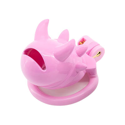 Impish Resin Chastity Cage - Pink