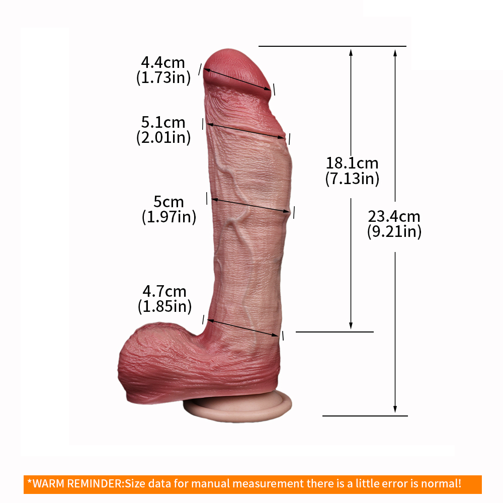 "Isaac" 7 Inch Realistic Dildo