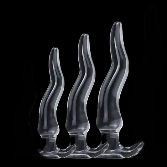 Jelly Wave Long Butt Plug