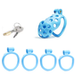 Portal Blue Chastity Cage - Standard