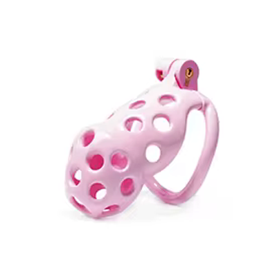 Portal Pink Chastity Cage - Standard