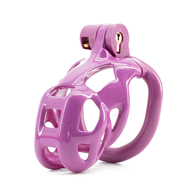 Purple Cobra Chastity Cage - Small