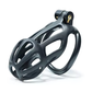 Python Black Chastity Cage - Standard