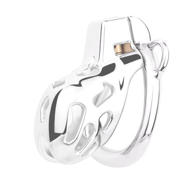 Rattlesnake Metal Chastity Cage