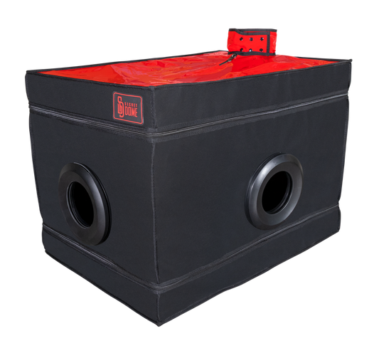Secret Dome La Niche Cabin - Black & Red