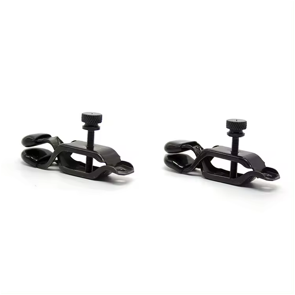 Screwed Shut Nipple Clamps - Black