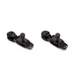 Screwed Shut Nipple Clamps - Black