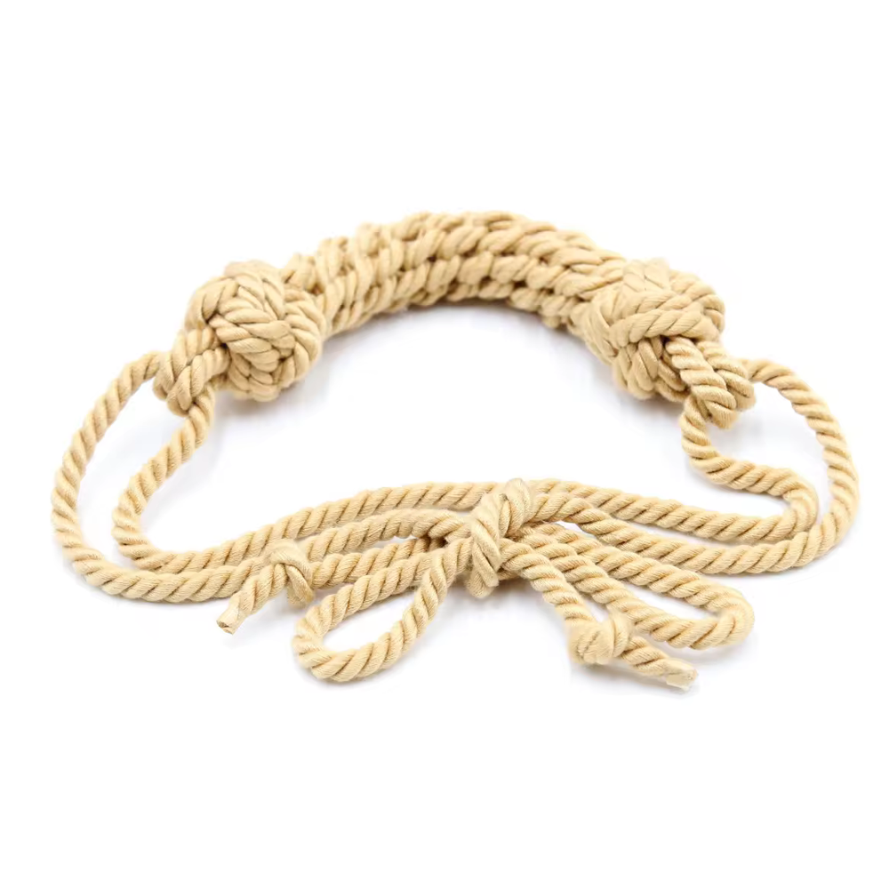 Shibari Style Rope Gag – Peachy BDSM