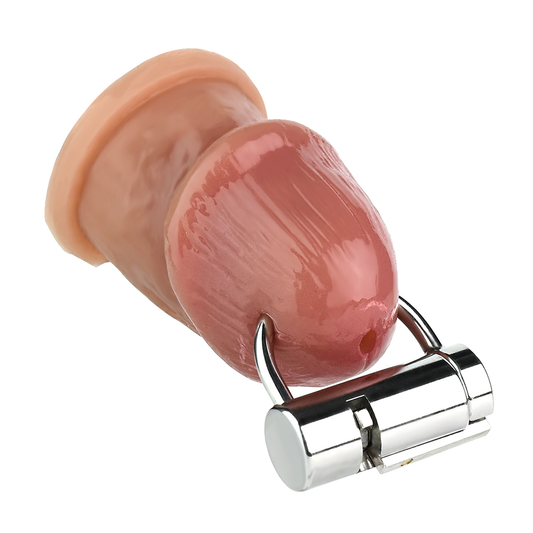 Transverse Piercing Chastity Lock