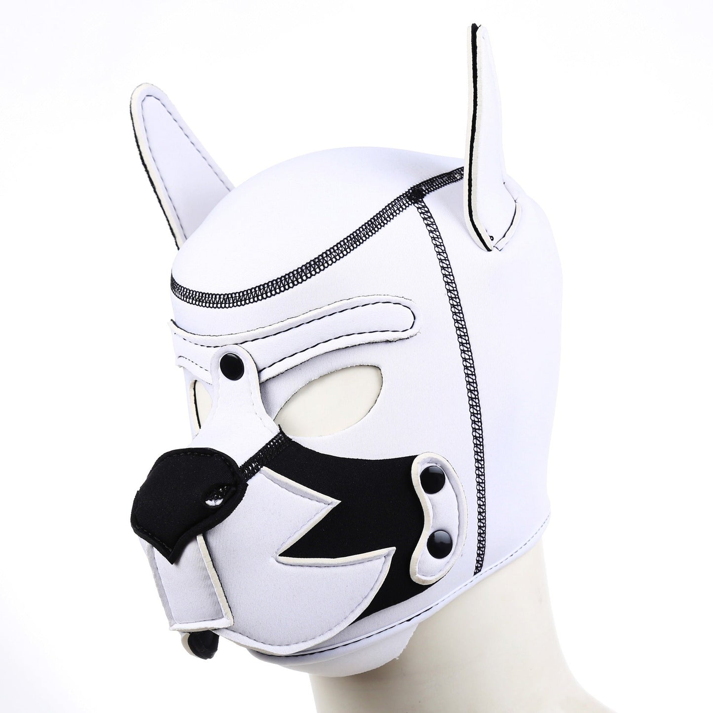 Beta Pup Hood - White