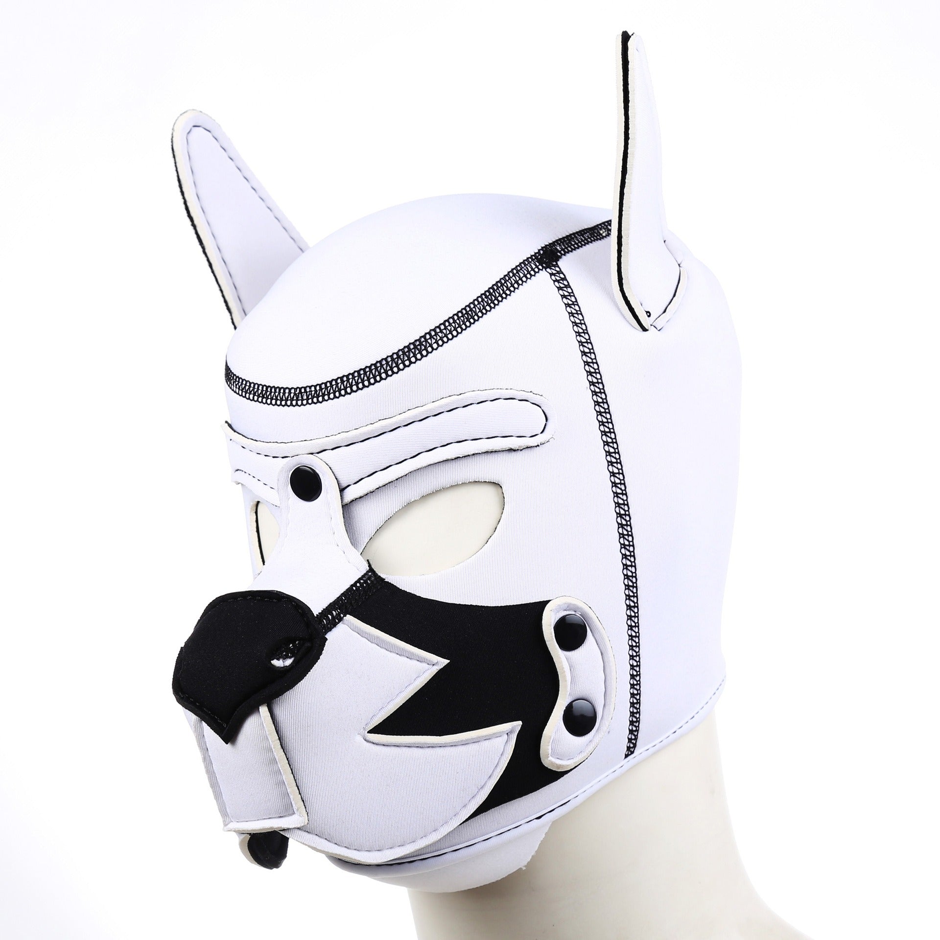 Beta Pup Hood - White