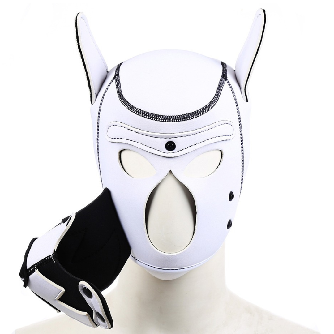 Beta Pup Hood - White