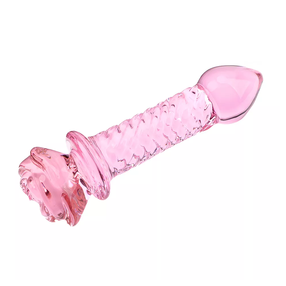 Crystal Rose Butt Plug