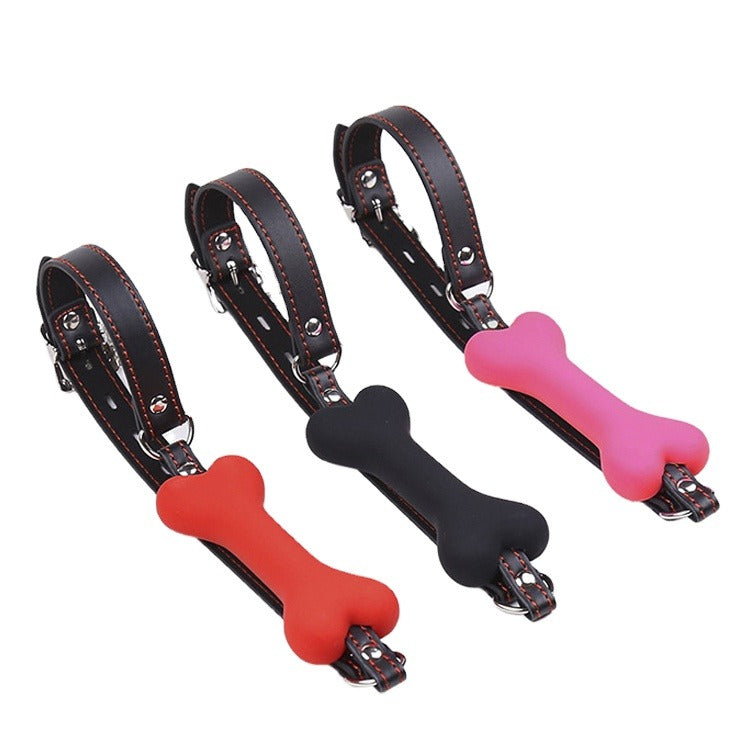 Dog Treat Bone Gag - All Colours