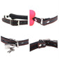 Dog Treat Bone Gag - Straps