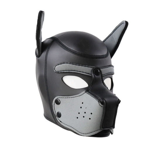 ALPHA PUP HOOD – Grey & Black