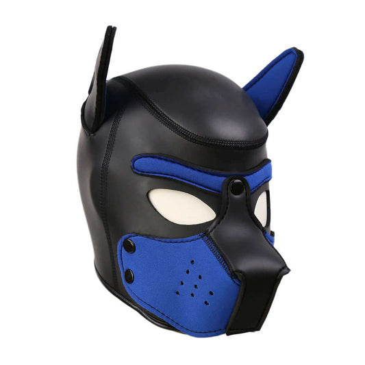 ALPHA PUP HOOD – Blue & Black