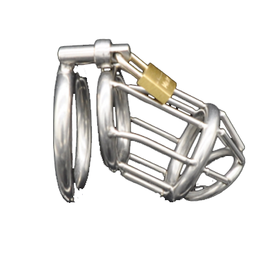 Jailed Steel Chastity Cage