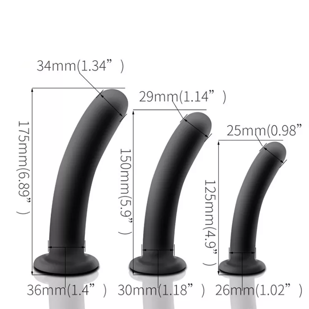 Curved Silicone Butt Plug