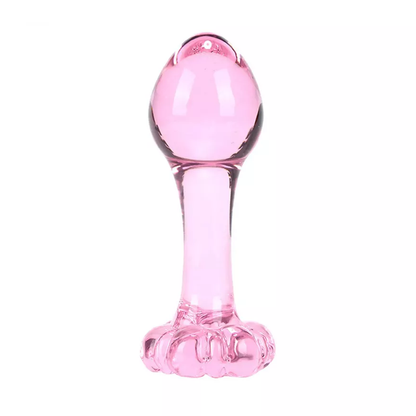 Pink Crystal Butt Plug
