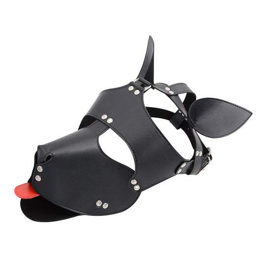 Playful Pup Mask - Black 1