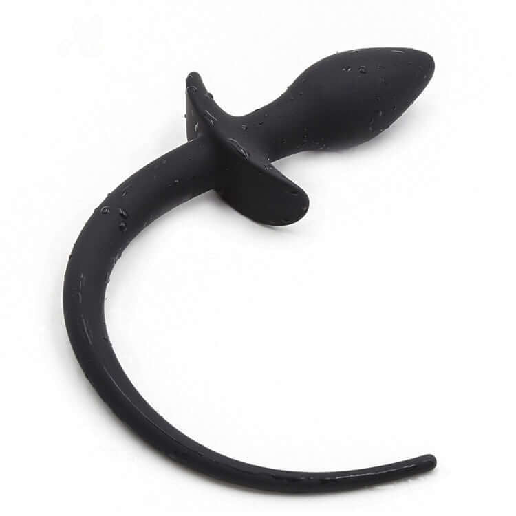 Pup Tail Butt Plug - Black