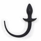 Pup Tail Butt Plug - Black