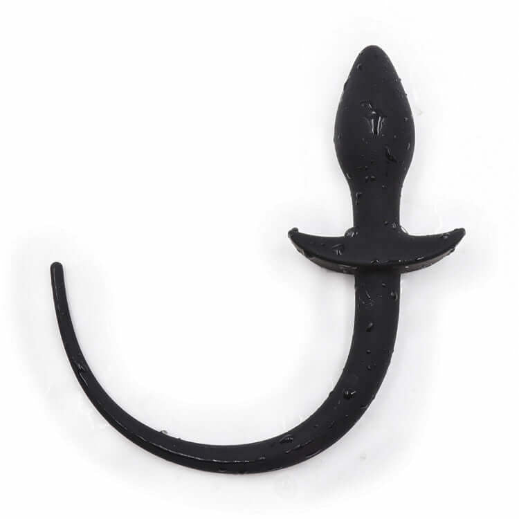 Pup Tail Butt Plug - Black