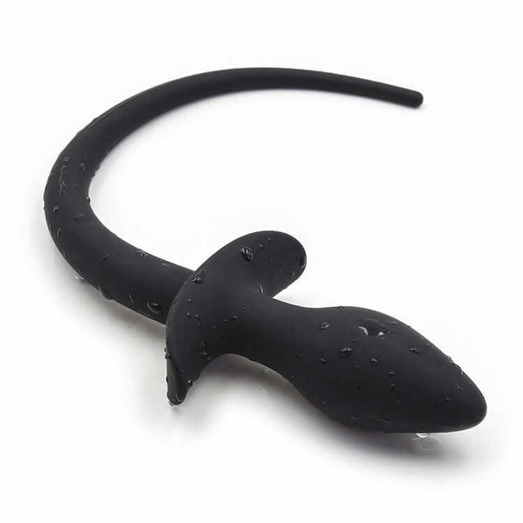 Pup Tail Butt Plug - Black