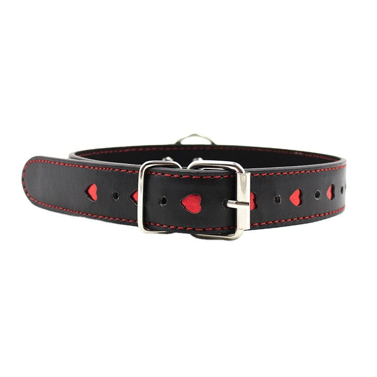 LOVE PUP COLLAR & CHAIN LEASH